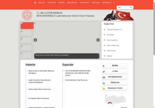Leyla Kahraman Sevim Ertenü Ortaokulu - ANTALYA / KONYAALTI