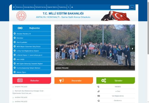 Saime Salih Konca Ortaokulu - ANTALYA / KONYAALTI