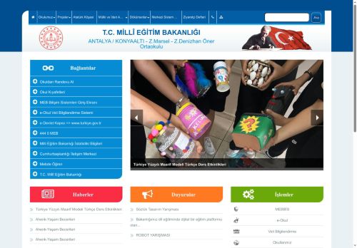 Z.Denizhan Öner Ortaokulu - ANTALYA / KONYAALTI - Z.Marsel