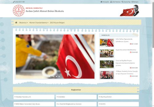 Avdan Şehit Ahmet Belen İlkokulu - ANTALYA / KORKUTELİ