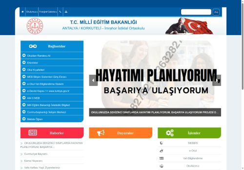 İmrahor İstiklal Ortaokulu - ANTALYA / KORKUTELİ