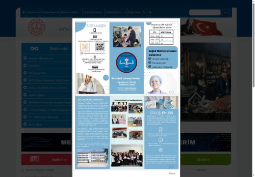 Korkuteli Lokman Hekim Mesleki ve Teknik Anadolu Lisesi - ANTALYA / KORKUTELİ