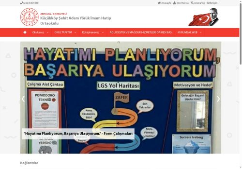 Küçükköy Şehit Adem Yörük İmam Hatip Ortaokulu - ANTALYA / KORKUTELİ