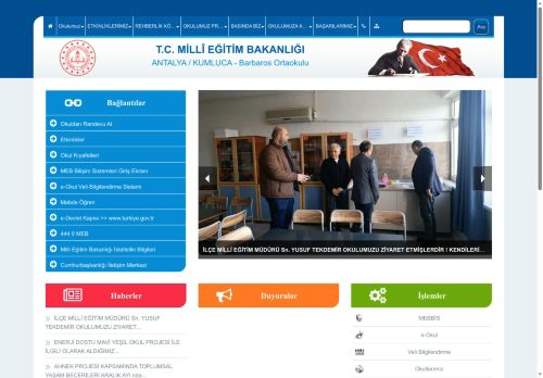 Barbaros Ortaokulu - ANTALYA / KUMLUCA