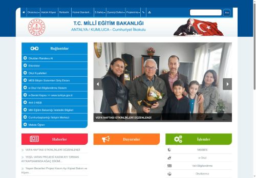 Cumhuriyet İlkokulu - ANTALYA / KUMLUCA