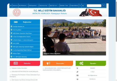 Kasapçayırı İlkokulu - ANTALYA / KUMLUCA