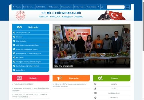 Kasapçayırı Ortaokulu - ANTALYA / KUMLUCA