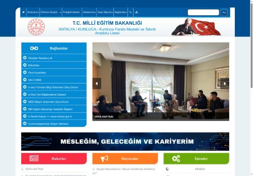 Kumluca Farabi Mesleki ve Teknik Anadolu Lisesi - ANTALYA / KUMLUCA