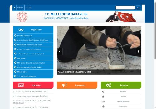 Altınkaya İlkokulu - ANTALYA / MANAVGAT