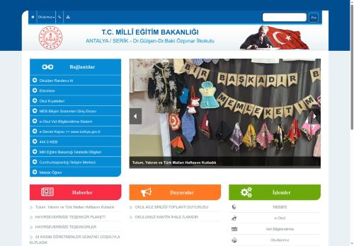 Dr.Gülşen-Dr.Baki Özpınar İlkokulu - ANTALYA / SERİK