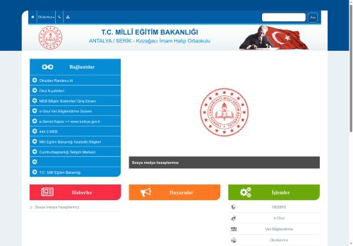 Kozağacı İmam Hatip Ortaokulu - ANTALYA / SERİK
