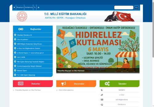 Kozağacı Ortaokulu - ANTALYA / SERİK