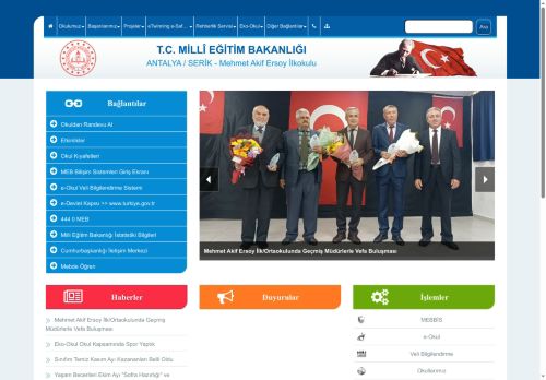 Mehmet Akif Ersoy İlkokulu - ANTALYA / SERİK