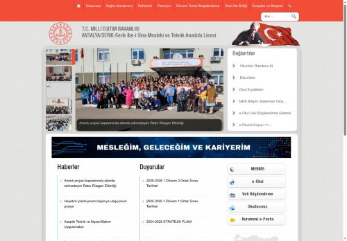 Serik İbn-i Sina Mesleki ve Teknik Anadolu Lisesi - ANTALYA / SERİK