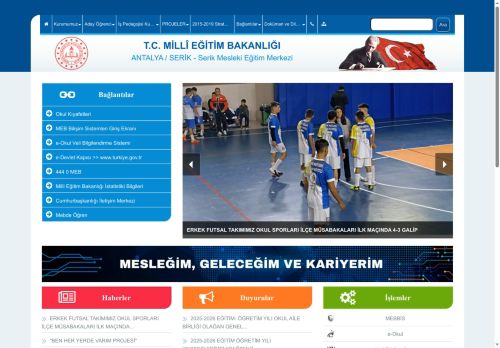 Serik Mesleki Eğitim Merkezi - ANTALYA / SERİK