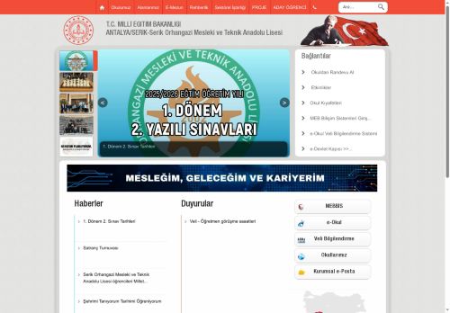 Serik Orhangazi Mesleki ve Teknik Anadolu Lisesi - ANTALYA / SERİK