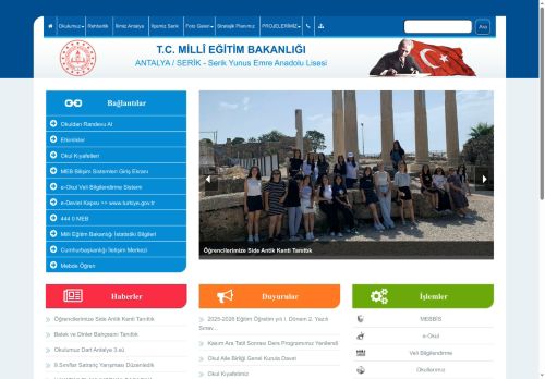 Serik Yunus Emre Anadolu Lisesi - ANTALYA / SERİK