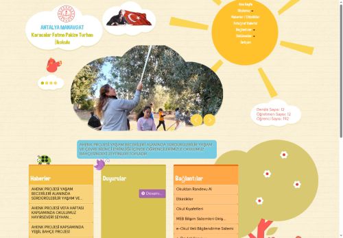 Karacalar Fatma Pakize Turhan İlkokulu - ANTALYA / MANAVGAT