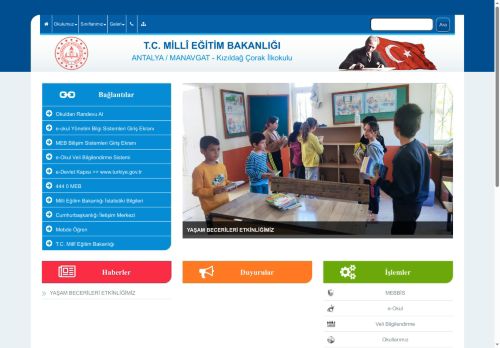 Kızıldağ Çorak İlkokulu - ANTALYA / MANAVGAT