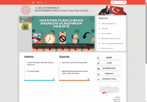 Mehmet Bozkurt İmam Hatip Ortaokulu - ANTALYA / MANAVGAT