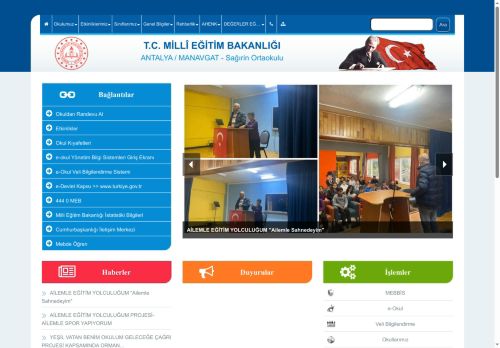 Sağırin Ortaokulu - ANTALYA / MANAVGAT