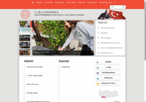 Şehit Ahmet Ozan Şarlak Ortaokulu - ANTALYA / MANAVGAT