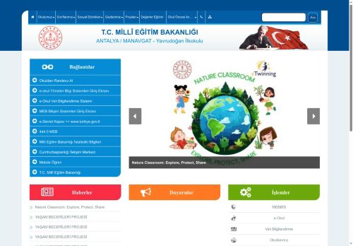 Yavrudoğan İlkokulu - ANTALYA / MANAVGAT