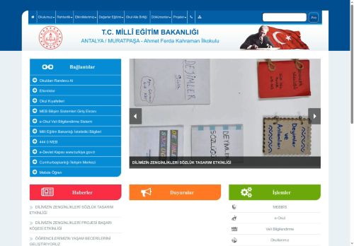 Ahmet Ferda Kahraman İlkokulu - ANTALYA / MURATPAŞA