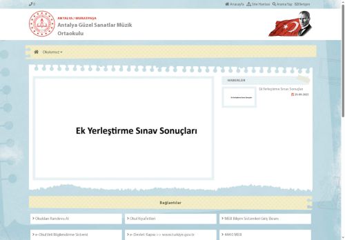Antalya Güzel Sanatlar Müzik Ortaokulu - ANTALYA / MURATPAŞA
