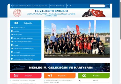 Antalya Barosu Mesleki ve Teknik Anadolu Lisesi - ANTALYA / MURATPAŞA