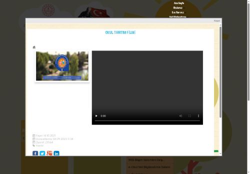 Antalya Büyükşehir Belediyesi Anaokulu - ANTALYA / MURATPAŞA