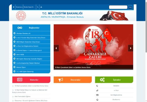 Ermenek İlkokulu - ANTALYA / MURATPAŞA