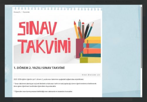 Gazi Anadolu Lisesi - ANTALYA / MURATPAŞA