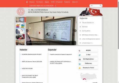 Hamza Taş İmam Hatip Ortaokulu - ANTALYA / MURATPAŞA