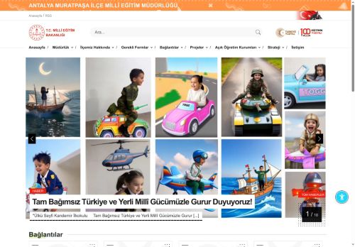 MURATPAŞA İLÇE MİLLÎ EĞİTİM MÜDÜRLÜĞÜ - MEB ANTALYA