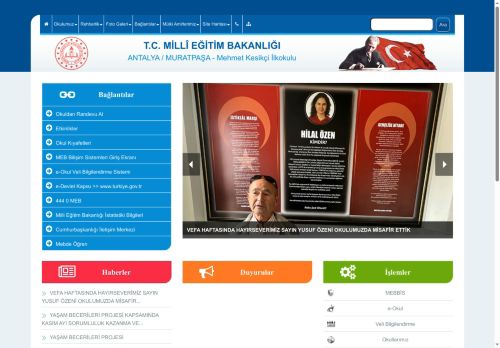 Mehmet Kesikçi İlkokulu - ANTALYA / MURATPAŞA