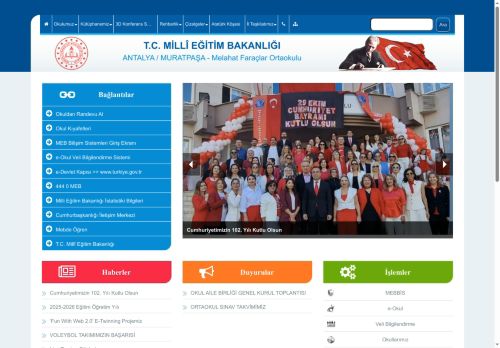 Melahat Faraçlar Ortaokulu - ANTALYA / MURATPAŞA