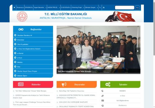 Namık Kemal Ortaokulu - ANTALYA / MURATPAŞA