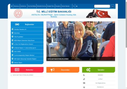 Şehit Gültekin Kubilay Atik İlkokulu - ANTALYA / MURATPAŞA