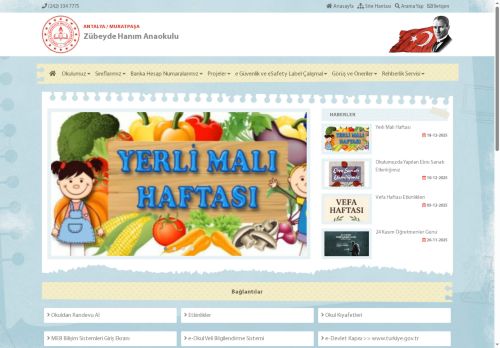 Zübeyde Hanım Anaokulu - ANTALYA / MURATPAŞA