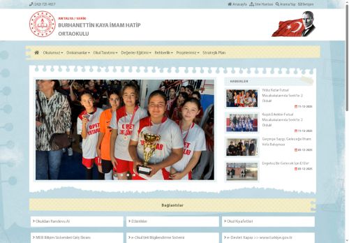 BURHANETTİN KAYA İMAM HATİP ORTAOKULU - ANTALYA / SERİK