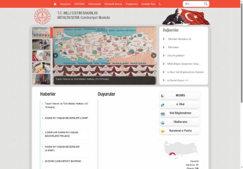 Cumhuriyet İlkokulu - ANTALYA / SERİK