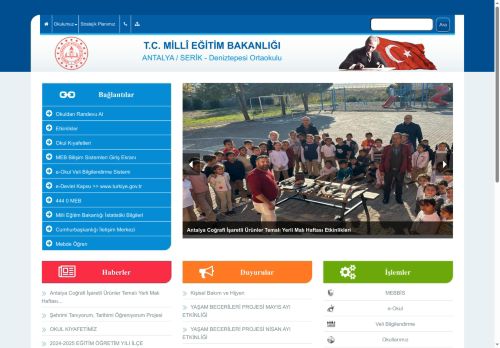 Deniztepesi Ortaokulu - ANTALYA / SERİK