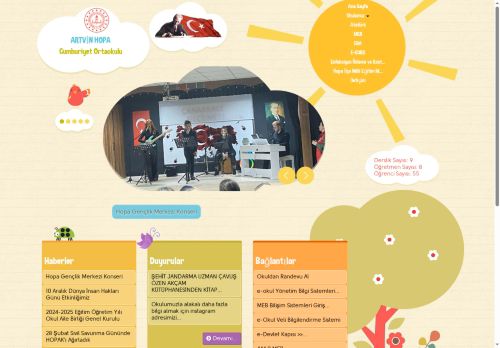 Cumhuriyet Ortaokulu - ARTVİN / HOPA