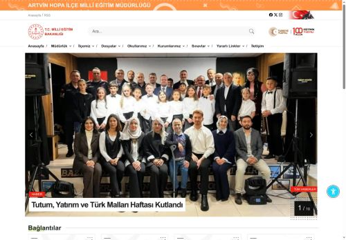 HOPA İLÇE MİLLÎ EĞİTİM MÜDÜRLÜĞÜ - MEB ARTVİN