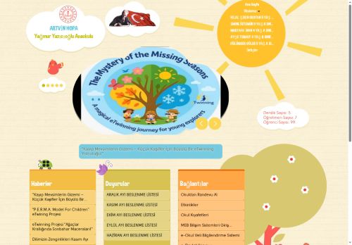 Yağmur Yazıcıoğlu Anaokulu - ARTVİN / HOPA