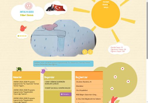 9 Mart İlkokulu - ANTALYA / SERİK