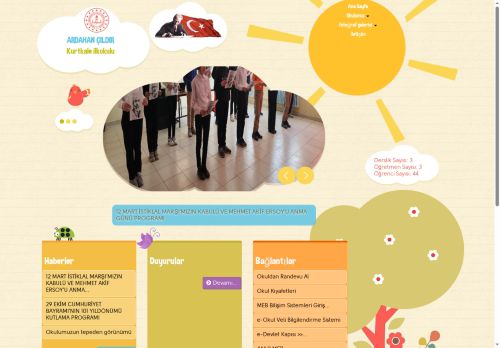 Kurtkale ilkokulu - ARDAHAN / ÇILDIR