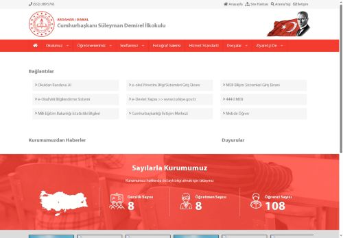 Cumhurbaşkanı Süleyman Demirel İlkokulu - ARDAHAN / DAMAL