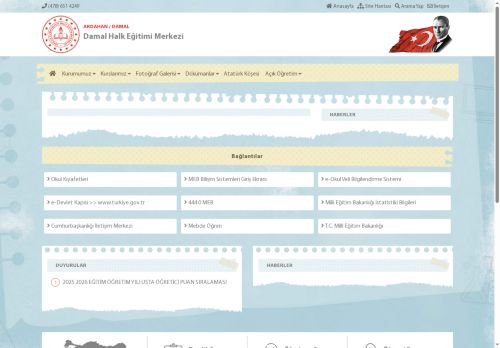 Damal Halk Eğitimi Merkezi - ARDAHAN / DAMAL